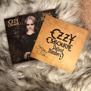 Ozzy Osbourne patient number nine CD in brand new condition with signed insert!